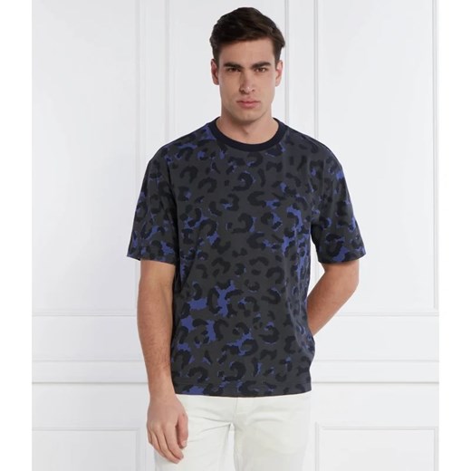 BOSS ORANGE T-shirt Te_Leopard | Loose fit S wyprzedaż Gomez Fashion Store