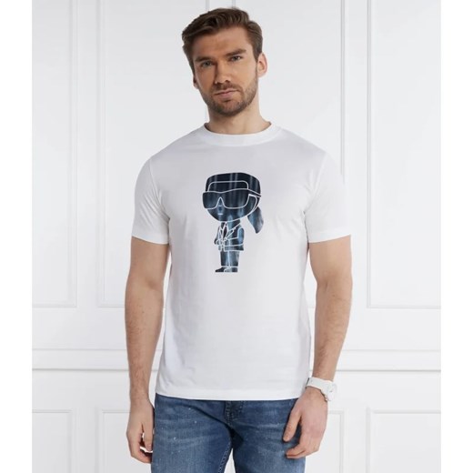 Karl Lagerfeld T-shirt | Regular Fit Karl Lagerfeld M promocyjna cena Gomez Fashion Store