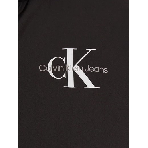 Calvin Klein Jeans Kurtka przejściowa Monologo Essential IB0IB02091 Czarny 12Y MODIVO