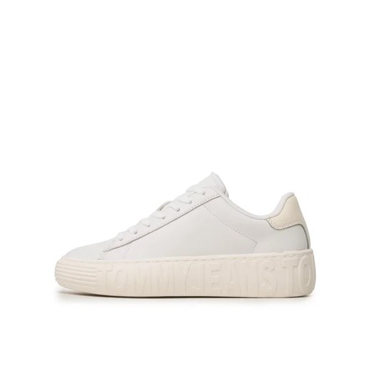 Tommy Jeans Sneakersy Tjw New Cupsole Leather Lc EN0EN02212 Écru Tommy Jeans 40 MODIVO