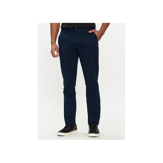 Tommy Jeans Chinosy Austin DM0DM19166 Granatowy Slim Fit ze sklepu MODIVO w kategorii Spodnie męskie - zdjęcie 169491461