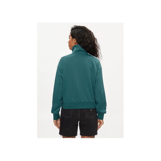 Tommy Jeans Bluza Varsity DW0DW17783 Zielony Regular Fit Tommy Jeans XXS MODIVO