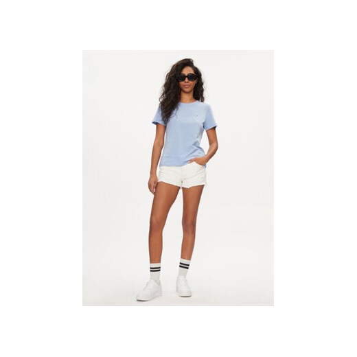 Tommy Jeans Szorty jeansowe DW0DW17643 Biały Regular Fit Tommy Jeans 28_NI MODIVO