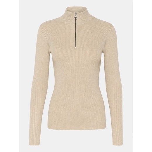Kaffe Sweter Ellie 10508348 Beżowy Slim Fit Kaffe XS MODIVO