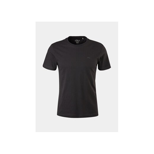 s.Oliver T-Shirt 2057430 Czarny Regular Fit L MODIVO