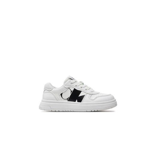 Calvin Klein Jeans Sneakersy V3X9-80867-1355 M Biały ze sklepu MODIVO w kategorii Buty sportowe dziecięce - zdjęcie 169493794