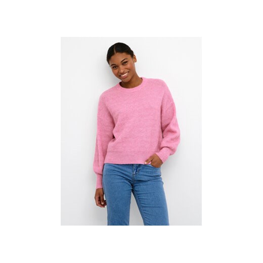 Kaffe Sweter Billa 10508146 Różowy Regular Fit ze sklepu MODIVO w kategorii Swetry damskie - zdjęcie 169493914