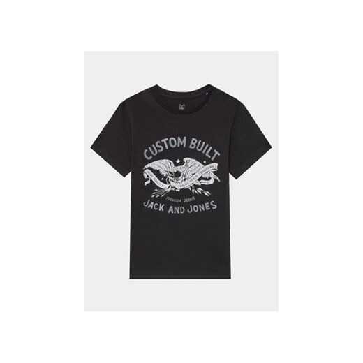 Jack&Jones Junior T-Shirt 12237031 Czarny Regular Fit ze sklepu MODIVO w kategorii T-shirty chłopięce - zdjęcie 169493974