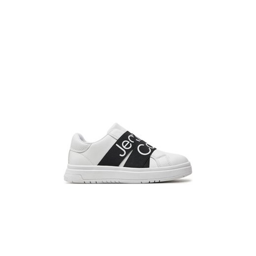 Calvin Klein Jeans Sneakersy V3X9-80869-1355 M Biały ze sklepu MODIVO w kategorii Trampki dziecięce - zdjęcie 169494192