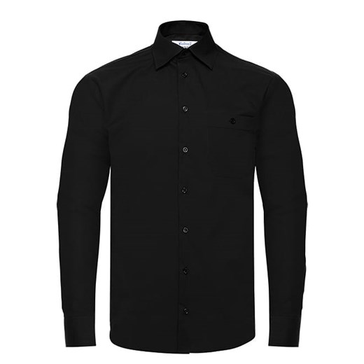 Bodara koszula czarna, długi rękaw, męska ze sklepu ATELIER-ONLINE w kategorii Koszule męskie - zdjęcie 169494344