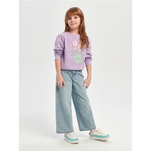 Sinsay - Jeansy wide leg - Inny ze sklepu Sinsay w kategorii Spodnie dziewczęce - zdjęcie 169494992