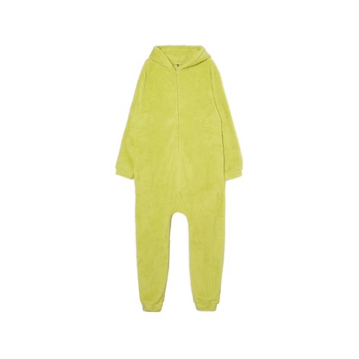 Cropp - Świąteczna piżama onesie Grinch - zielony Cropp Uniwersalny Cropp okazyjna cena