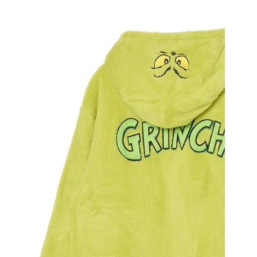 Cropp - Świąteczna piżama onesie Grinch - zielony Cropp Uniwersalny Cropp okazja