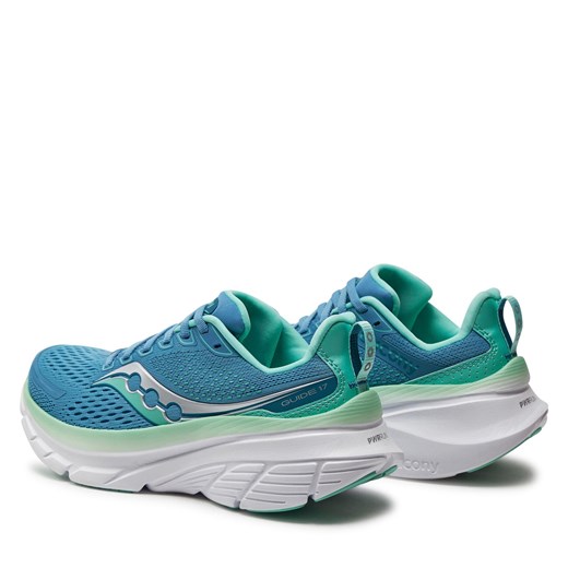 Buty sportowe damskie Saucony niebieskie wiązane