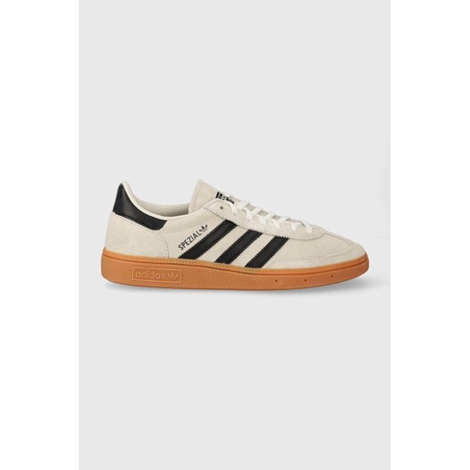 adidas Originals sneakersy zamszowe HANDBALL SPEZIAL kolor beżowy ze sklepu PRM w kategorii Buty sportowe damskie - zdjęcie 169499323