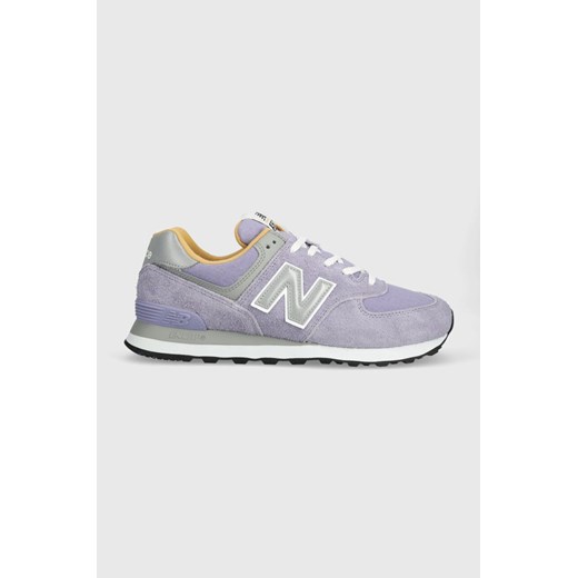 New Balance sneakersy 574 kolor fioletowy U574BGG ze sklepu PRM w kategorii Buty sportowe męskie - zdjęcie 169499494