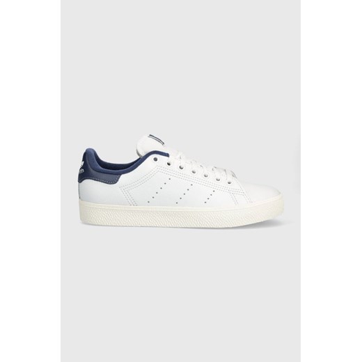 adidas Originals sneakersy skórzane Stan Smith CS kolor biały IG1296 ze sklepu PRM w kategorii Buty sportowe męskie - zdjęcie 169499502