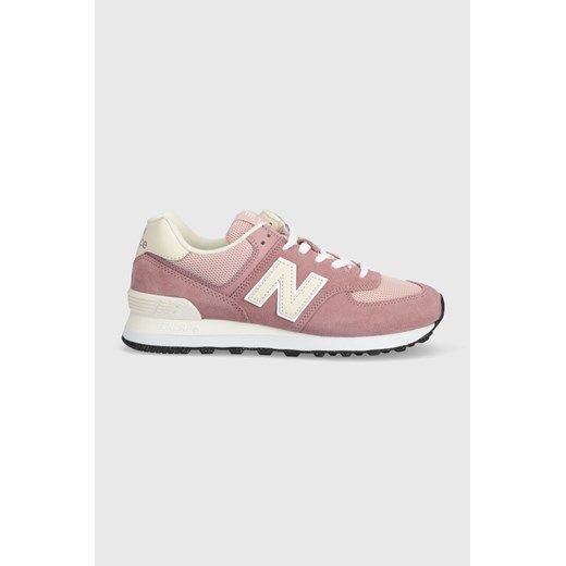 New Balance sneakersy 574 kolor różowy U574BWE ze sklepu PRM w kategorii Buty sportowe damskie - zdjęcie 169499532