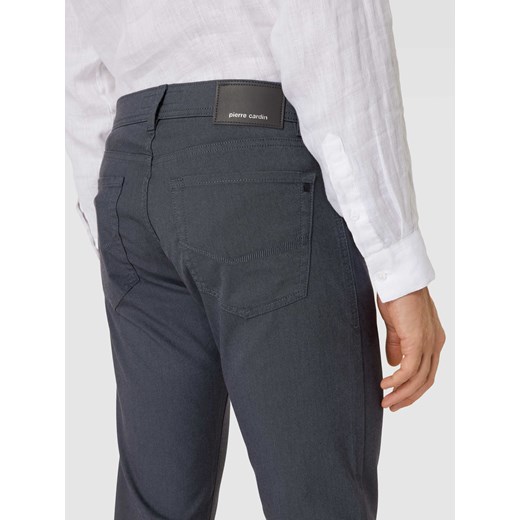 Spodnie materiałowe o kroju tapered fit z 5 kieszeniami model ‘Lyon’ Pierre Cardin 42/30 Peek&Cloppenburg 