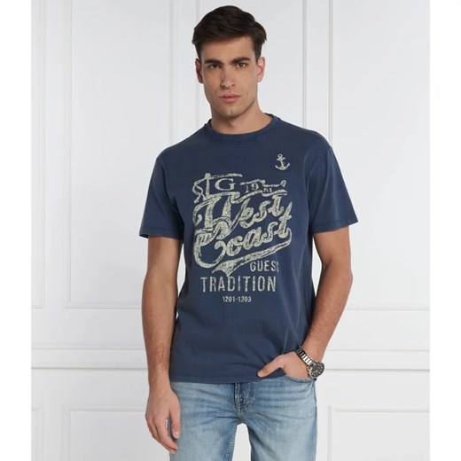 GUESS T-shirt | Regular Fit ze sklepu Gomez Fashion Store w kategorii T-shirty męskie - zdjęcie 169500163