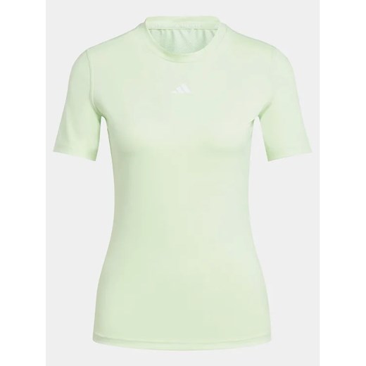 adidas Koszulka techniczna Techfit Training IT6742 Zielony Slim Fit S MODIVO