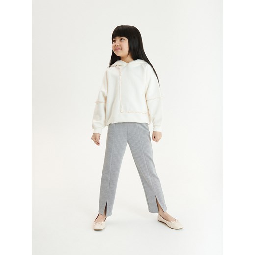 Reserved - Spodnie z rozcięciami - ciemnoszary ze sklepu Reserved w kategorii Spodnie dziewczęce - zdjęcie 169503752