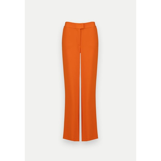 Pomarańczowe spodnie z szeroką nogawką Molton 38 Molton