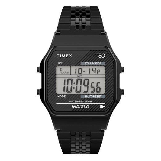Zegarek Timex T80 TW2R79400 Black/Black ze sklepu eobuwie.pl w kategorii Zegarki - zdjęcie 169504942