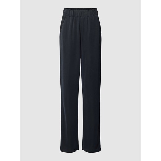 Spodnie materiałowe o kroju regular fit z plisami model ‘Anjelica’ ze sklepu Peek&Cloppenburg  w kategorii Spodnie damskie - zdjęcie 169505353