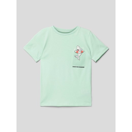 T-shirt z nadrukowanym motywem ze sklepu Peek&Cloppenburg  w kategorii T-shirty chłopięce - zdjęcie 169505713