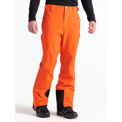 Dare 2b Spodnie narciarskie &quot;Achieve II&quot; w kolorze pomarańczowym ze sklepu Limango Polska w kategorii Spodnie męskie - zdjęcie 169514242