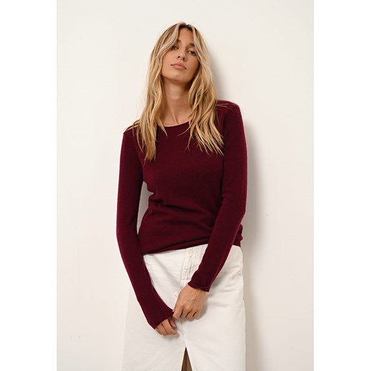 Sweter damski Just Cashmere z okrągłym dekoltem