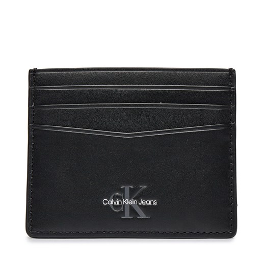 Etui na karty kredytowe Calvin Klein Jeans Monogram Soft K50K512441 BEH ze sklepu eobuwie.pl w kategorii Etui - zdjęcie 169517902