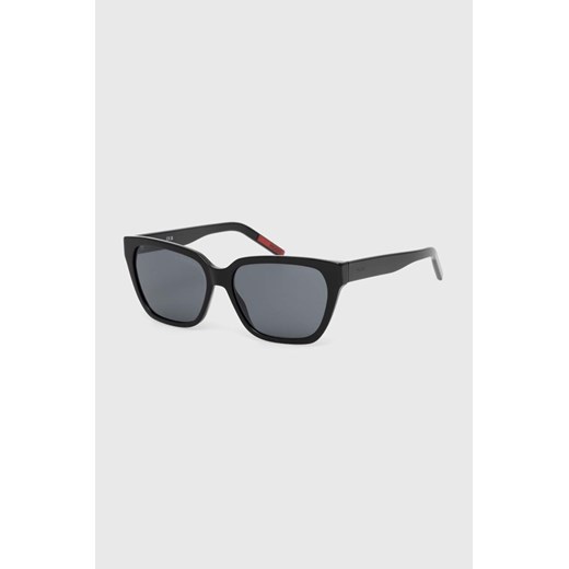 HUGO okulary przeciwsłoneczne damskie kolor czarny 54 ANSWEAR.com