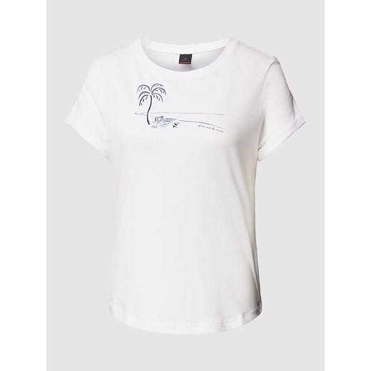 T-shirt z nadrukowanym motywem ze sklepu Peek&Cloppenburg  w kategorii Bluzki damskie - zdjęcie 169520144