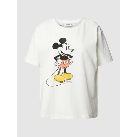 T-shirt z nadrukowanym motywem ze sklepu Peek&Cloppenburg  w kategorii Bluzki damskie - zdjęcie 169520204