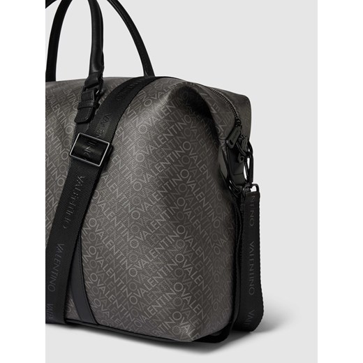 Torba typu duffle bag ze wzorem z logo na całej powierzchni model ‘TYRONE’ Valentino Bags One Size Peek&Cloppenburg 