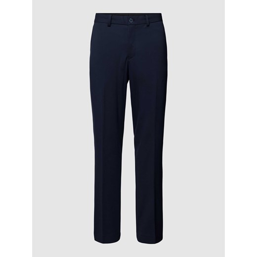 Spodnie materiałowe o kroju slim fit w kant model ‘DELON’ ze sklepu Peek&Cloppenburg  w kategorii Spodnie męskie - zdjęcie 169520841