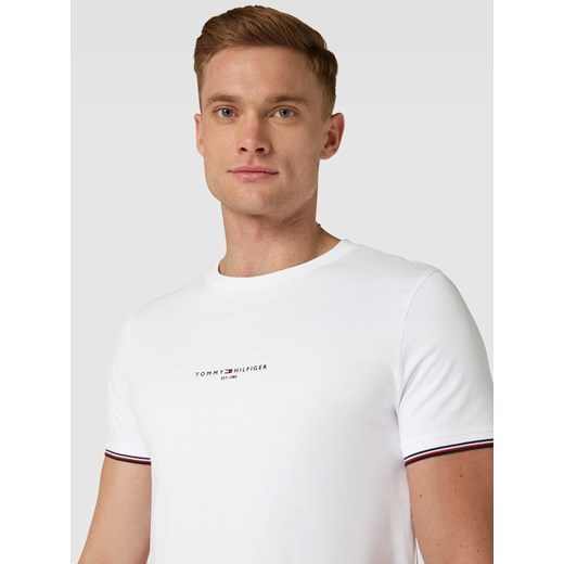 T-shirt z nadrukiem z logo Tommy Hilfiger XXXL Peek&Cloppenburg 