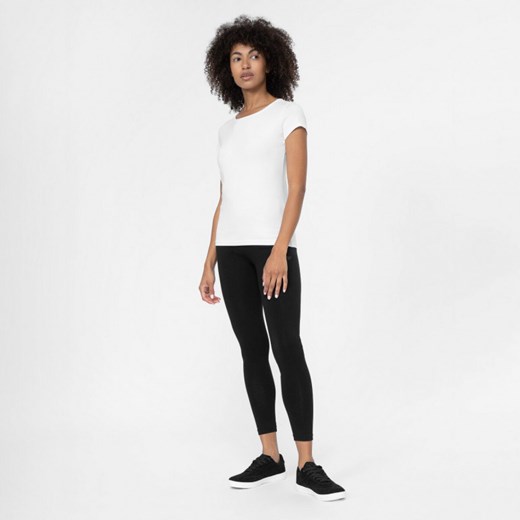 Damskie legginsy dzianinowe 4F NOSD4-LEG301 - czarne M Sportstylestory.com
