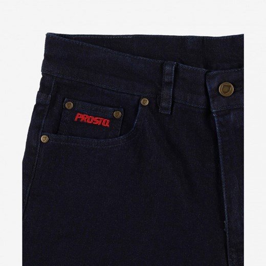 Męskie jeansy Prosto Jeans Regular Pocklog - granatowe W34l32 Sportstylestory.com