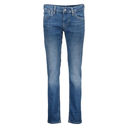 Pepe Jeans Dżinsy - Slim fit - w kolorze niebieskim ze sklepu Limango Polska w kategorii Jeansy damskie - zdjęcie 169525811