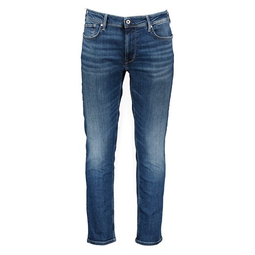 Pepe Jeans Dżinsy - Skinny fit - w kolorze niebieskim Pepe Jeans W33/L30 wyprzedaż Limango Polska