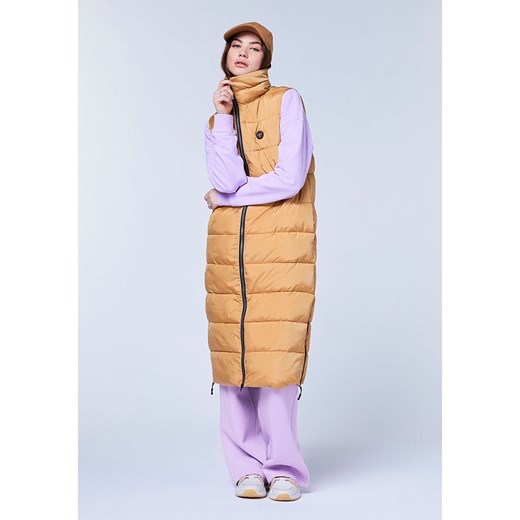Chiemsee Kamizelka funkcyjna w kolorze jasnobrązowym ze sklepu Limango Polska w kategorii Kamizelki damskie - zdjęcie 169526072