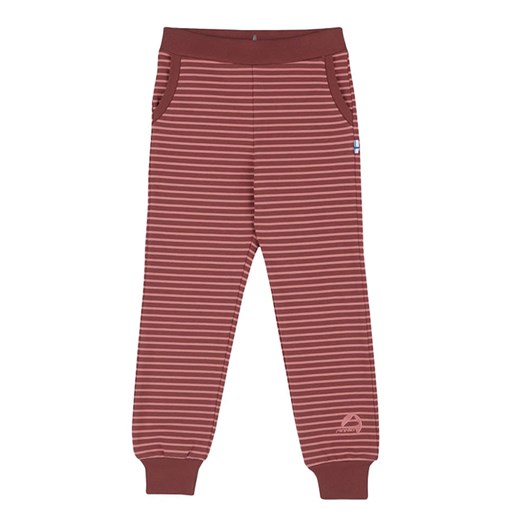 finkid Spodnie dresowe &quot;Jompikumpi&quot; w kolorze czerwonym ze sklepu Limango Polska w kategorii Spodnie chłopięce - zdjęcie 169526224