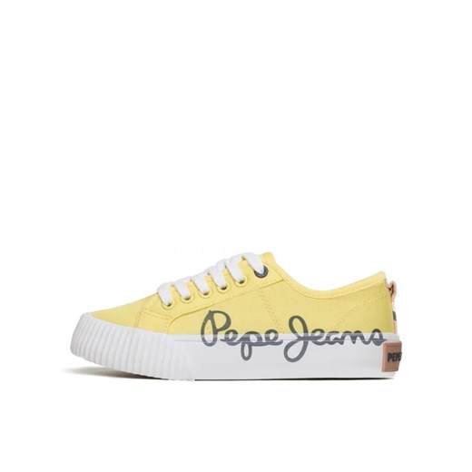Pepe Jeans Tenisówki Ottis Log G PGS30577 Żółty Pepe Jeans 37 MODIVO