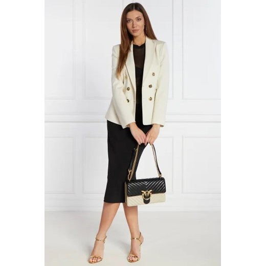 Kopertówka Pinko matowa elegancka ze skóry