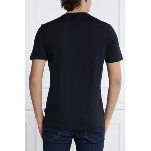 T-shirt męski BOSS HUGO czarny bawełniany