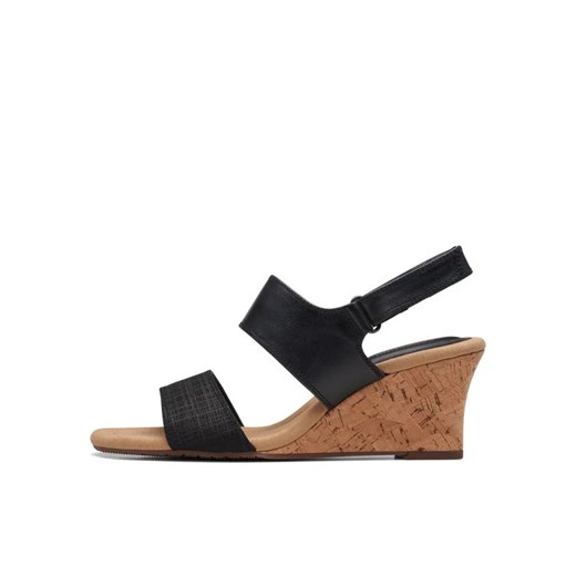 Clarks Sandały Kyarra Faye 26171237 Czarny Clarks 36 MODIVO