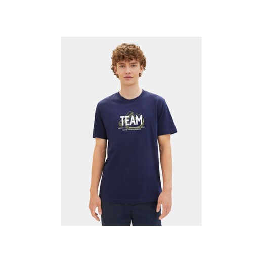 Tom Tailor Denim T-Shirt 1040838 Granatowy Regular Fit ze sklepu MODIVO w kategorii T-shirty męskie - zdjęcie 169531064